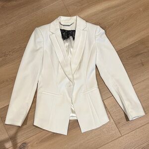 White House Black Market Ivory Blazer